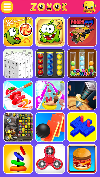 ۱۰۰۰+ Games with ZOXOK - عکس بازی موبایلی اندروید