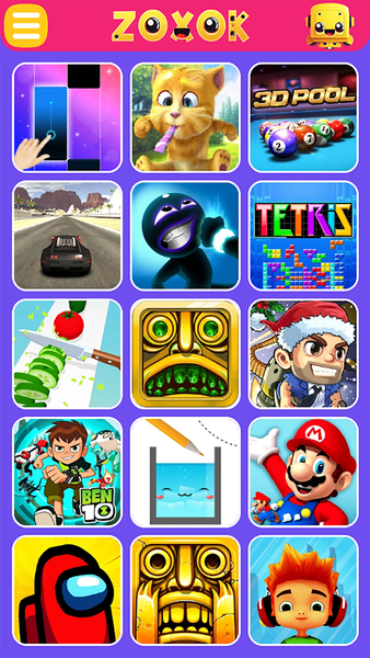 ۱۰۰۰+ Games with ZOXOK - عکس بازی موبایلی اندروید