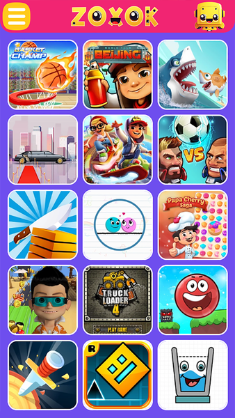 ۱۰۰۰+ Games with ZOXOK - عکس بازی موبایلی اندروید