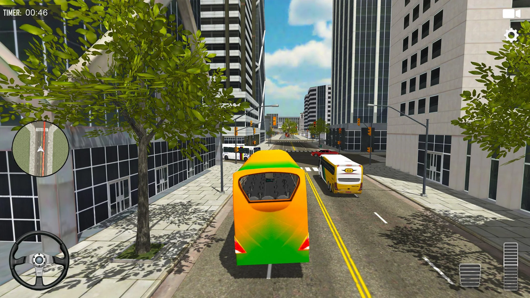 Bus Driving School 2019: Coach - Gameplay image of android game