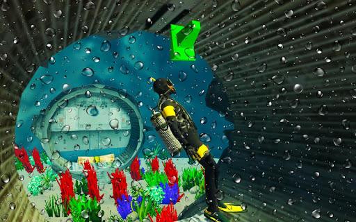 Scuba Diving Swimming Simulator Treasure Hunting - عکس بازی موبایلی اندروید