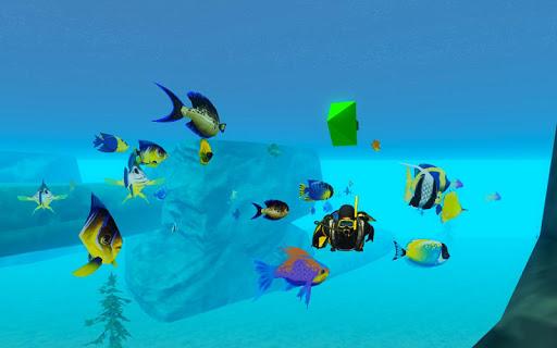 Scuba Diving Swimming Simulator Treasure Hunting - عکس بازی موبایلی اندروید