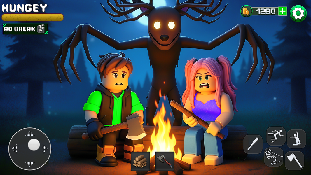 ۹۷ nights survival in jungle - عکس بازی موبایلی اندروید