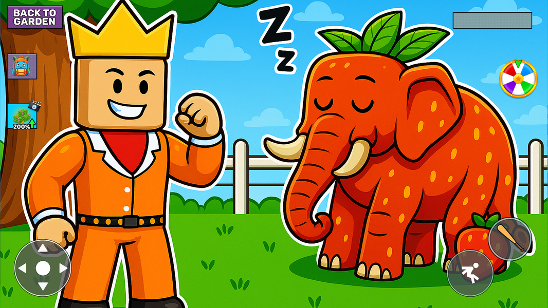 Plants & Brainrots - Gameplay image of android game