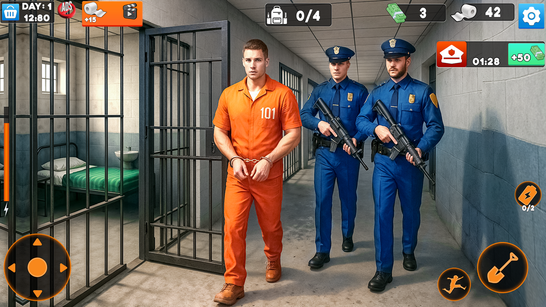 Prisoner Escape: JailBreak - عکس بازی موبایلی اندروید
