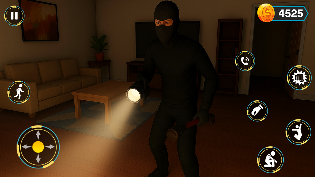 Robbery Simulator Heist House - Gameplay image of android game