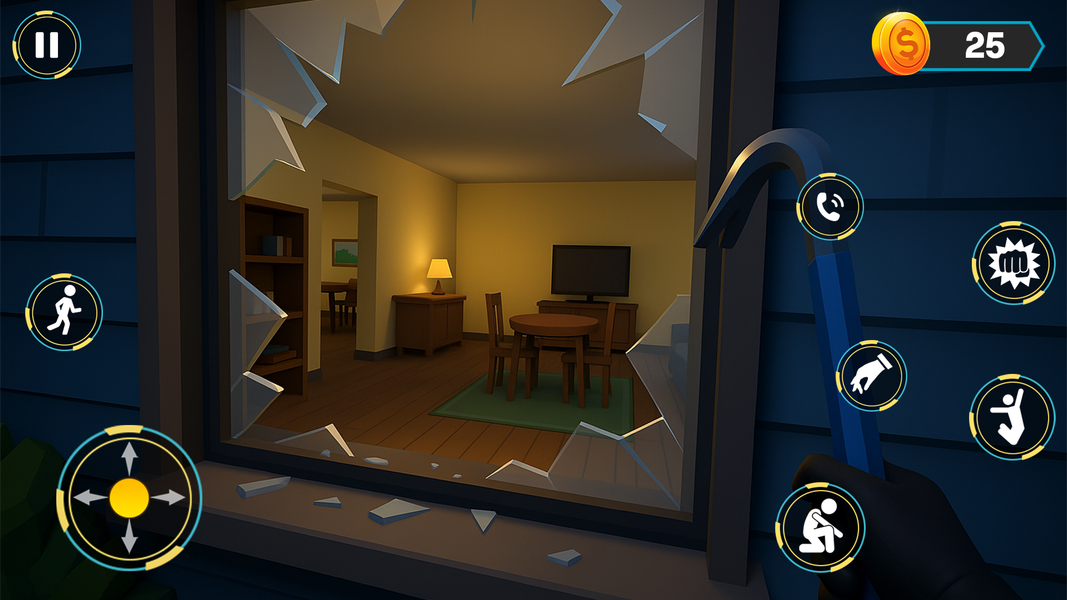Robbery Simulator Heist House - عکس بازی موبایلی اندروید