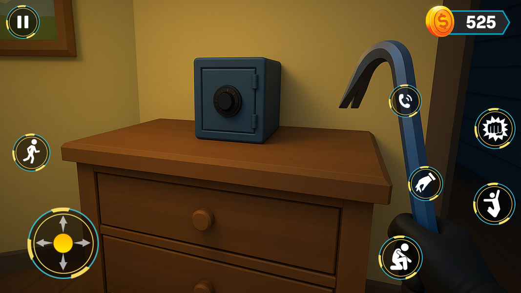 Robbery Simulator Heist House - Gameplay image of android game