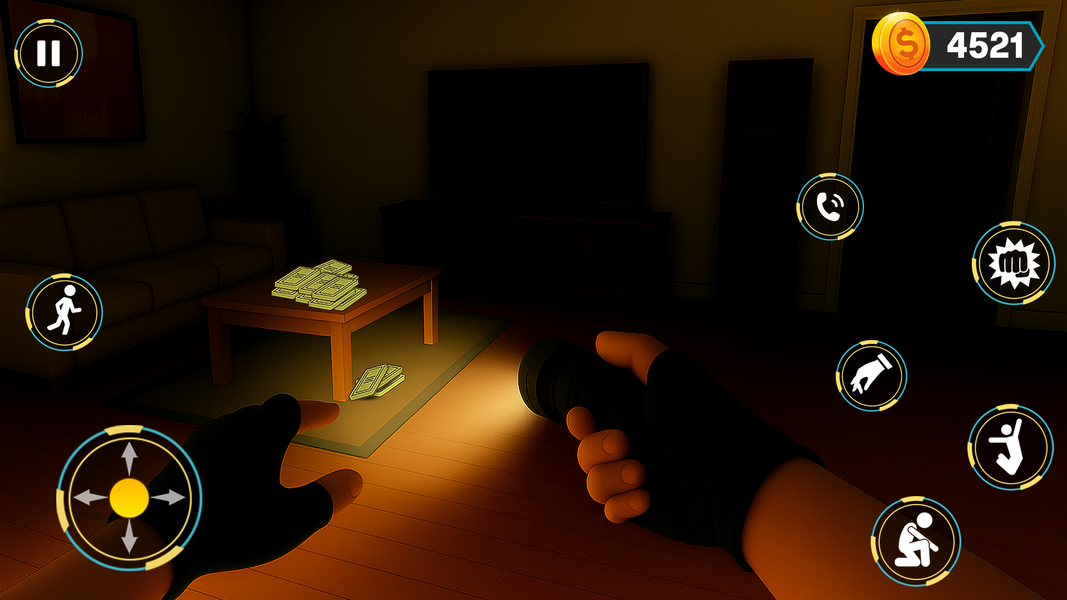 Robbery Simulator Heist House - Gameplay image of android game
