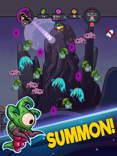 Tap Temple: Monster Clicker - عکس بازی موبایلی اندروید