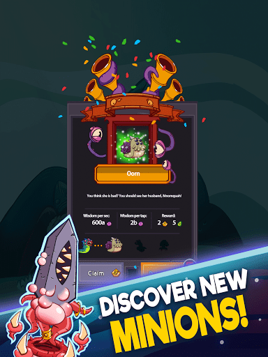 Tap Temple: Monster Clicker - عکس بازی موبایلی اندروید