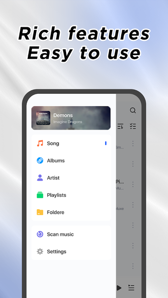 Magic Music Player - Image screenshot of android app
