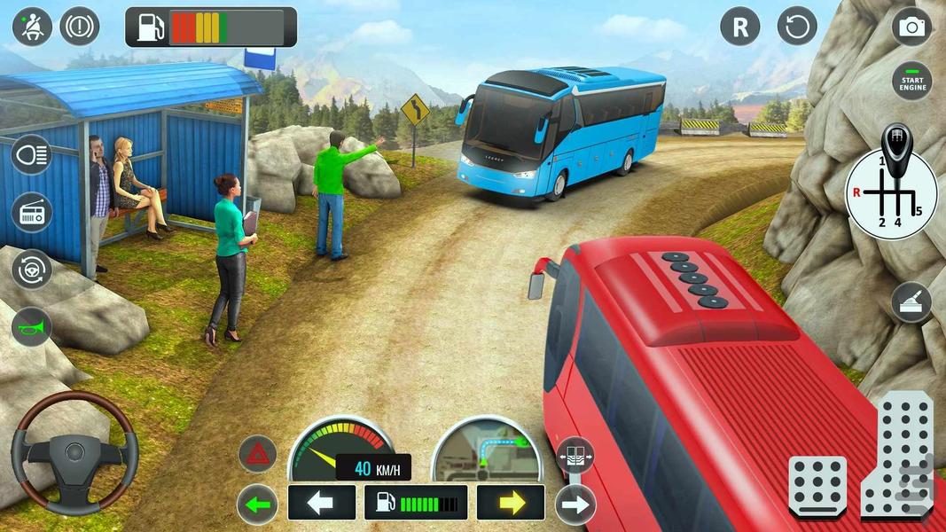 بازی ماشین اتوبوس : بازی جدید - عکس بازی موبایلی اندروید