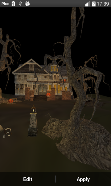 Halloween House 3D Wallpaper - عکس برنامه موبایلی اندروید