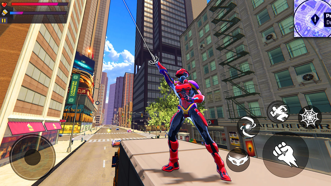 Spider Hero:Super City Hero - Gameplay image of android game