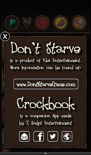 Crockbook for Don't Starve - عکس بازی موبایلی اندروید