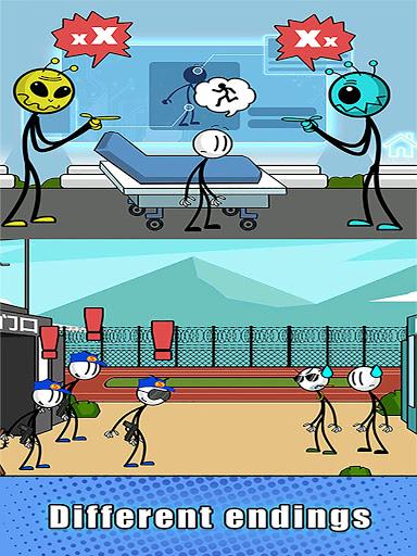 Henry Stickman Jail Escape-Gaol Break Master - Gameplay image of android game