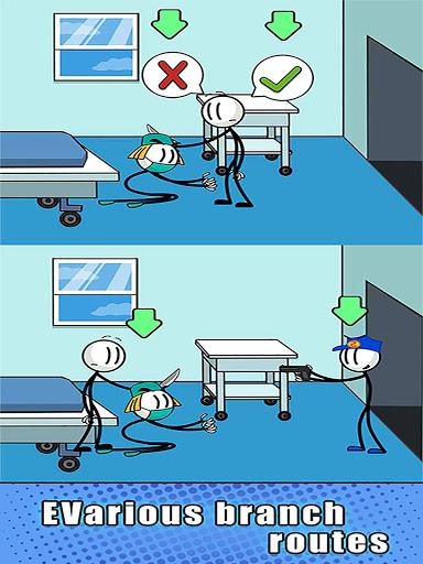 Henry Stickman Jail Escape-Gaol Break Master - Gameplay image of android game