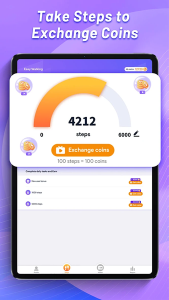 Easy Walking - Step Tracker - Image screenshot of android app