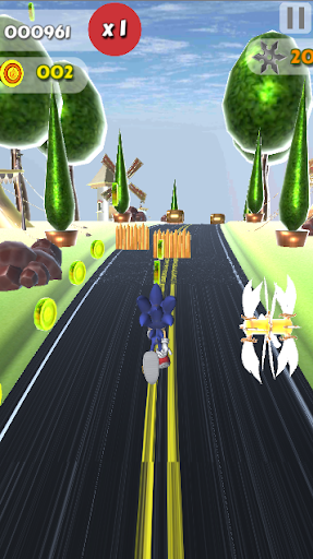 Blue Hedgehog Run : Faster Runner - عکس بازی موبایلی اندروید