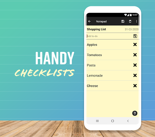 Notepad – Notes and To Do List - عکس برنامه موبایلی اندروید