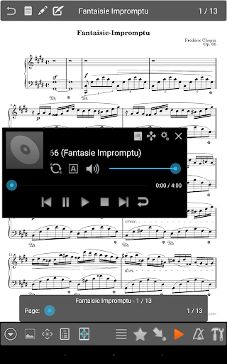 MobileSheets Trial - عکس برنامه موبایلی اندروید