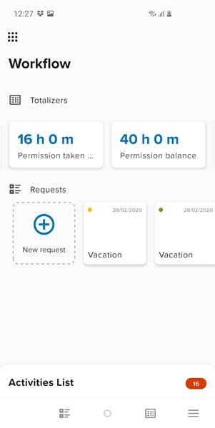 ZTimeline Workflow Enterprise - Image screenshot of android app