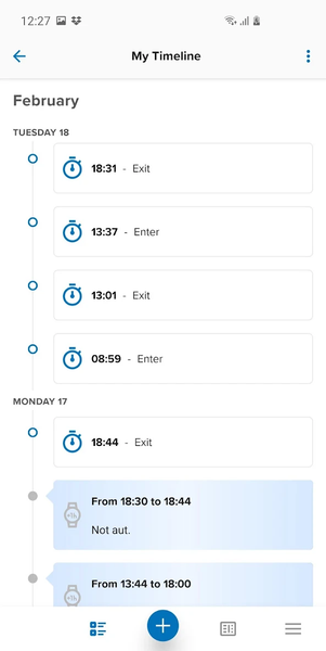 ZTimeline Workflow Enterprise - Image screenshot of android app