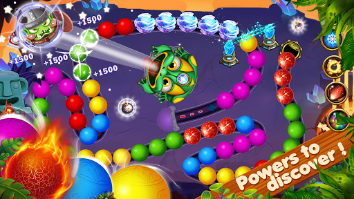 Zumba Marble: Bubbles Pop Game - Gameplay image of android game