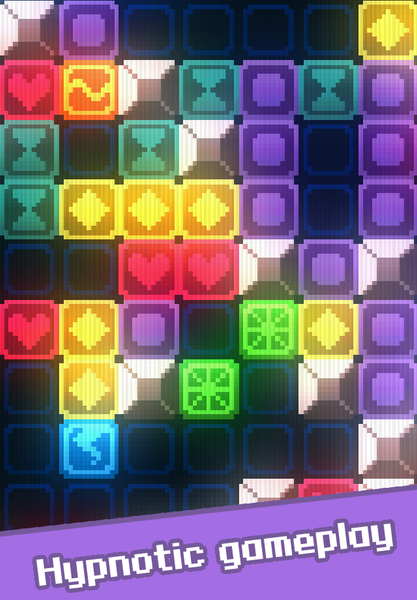 GlowGrid - عکس بازی موبایلی اندروید
