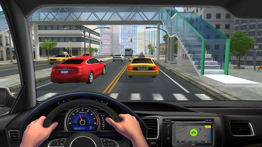Drive Traffic Racing - Gameplay image of android game