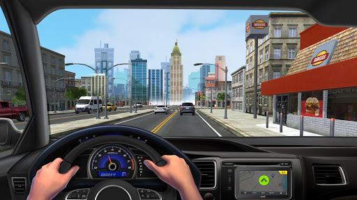 Drive Traffic Racing - Gameplay image of android game