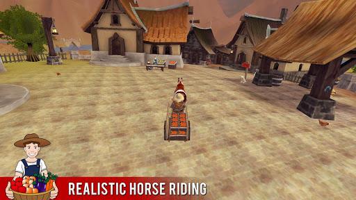 Farm Horse Simulator - Gameplay image of android game