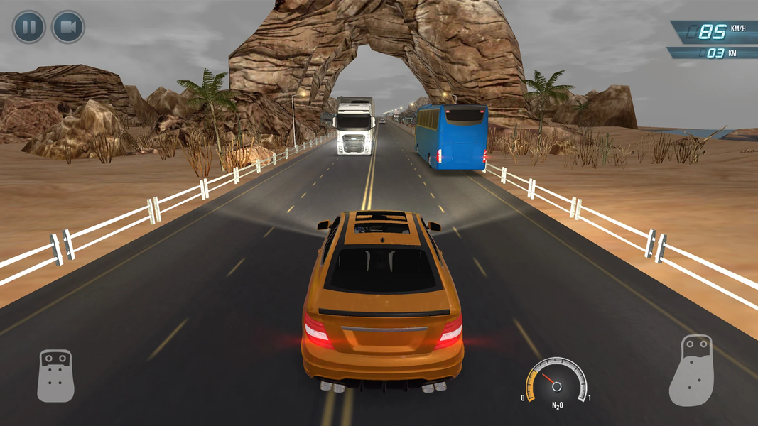 Traffic Driver 2 - Gameplay image of android game