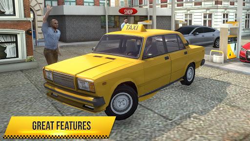Taxi Simulator 2018 - Gameplay image of android game