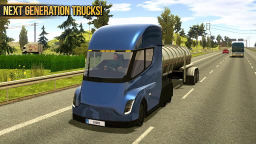Truck Simulator : Europe - Gameplay image of android game
