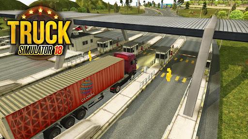 Truck Simulator : Europe - Gameplay image of android game
