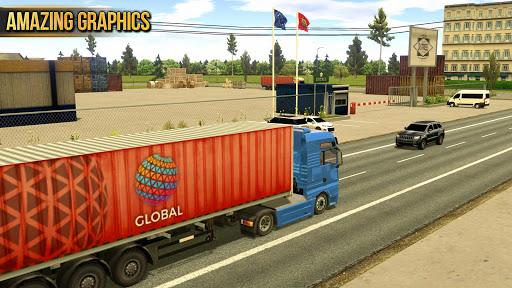 Truck Simulator : Europe - Gameplay image of android game