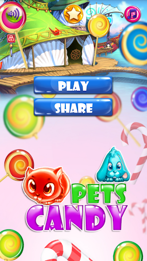 Candy Pets - Gameplay image of android game