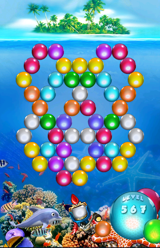 Dolphin Bubble Shooter - عکس بازی موبایلی اندروید