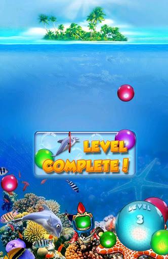 Dolphin Bubble Shooter - Gameplay image of android game
