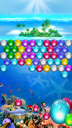 Dolphin Bubble Shooter - Gameplay image of android game