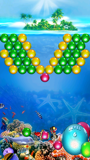 Dolphin Bubble Shooter - Gameplay image of android game