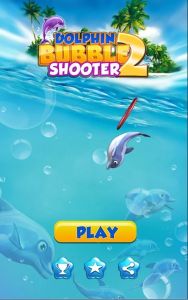 Dolphin Bubble Shooter ۲ - عکس بازی موبایلی اندروید
