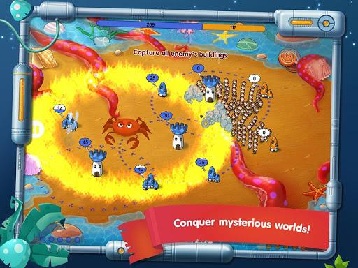 Mushroom Wars: Space! - عکس بازی موبایلی اندروید