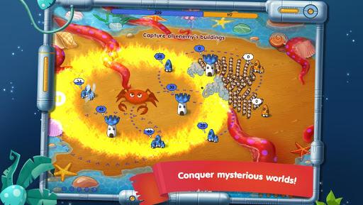 Mushroom Wars: Space! - عکس بازی موبایلی اندروید