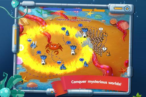 Mushroom Wars: Space! - عکس بازی موبایلی اندروید