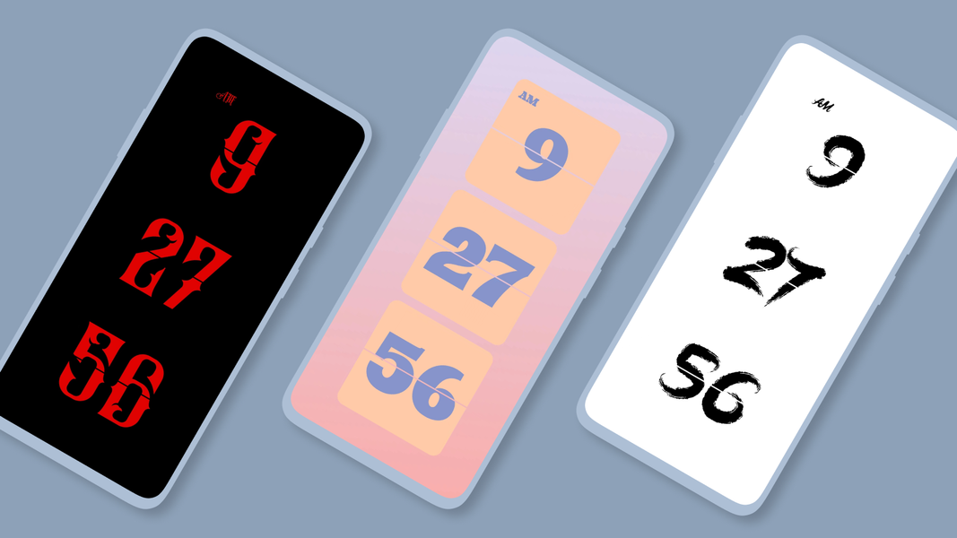 Flip Clock - Clock - Fliclo - Image screenshot of android app