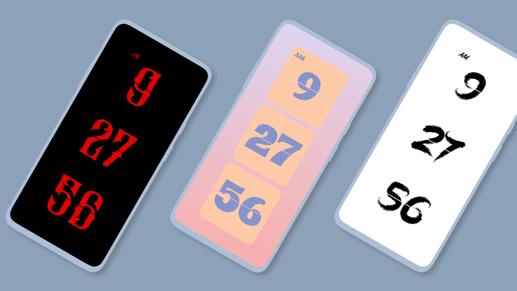 Flip Clock - Clock - Fliclo - Image screenshot of android app