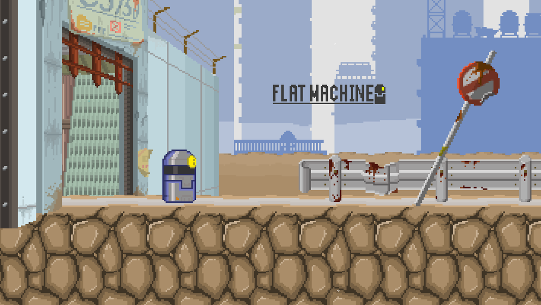 Flat Machine: Post-Apocalyptic - عکس بازی موبایلی اندروید